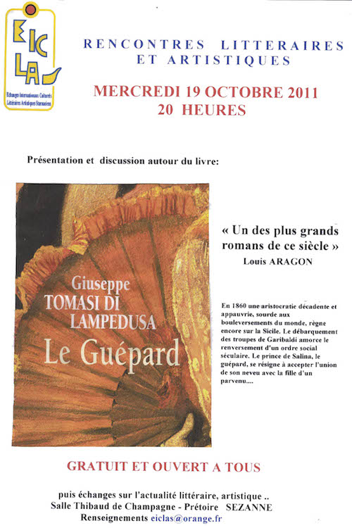 Affiche LE GUEPARD1187